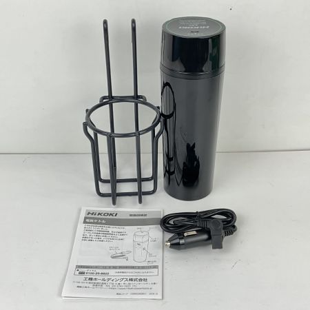 ЗЗ HiKOKI ハイコーキ DC12V 410ml 冷温庫専用 電気ケトル 電源コード ドリンクホルダ付 0000-4600 ブラック