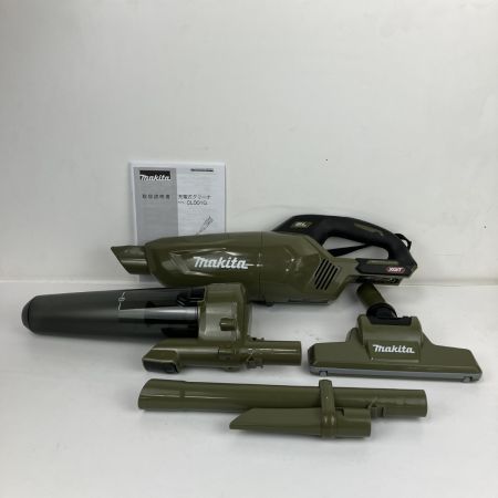ЗЗ MAKITA マキタ 40v 充電式クリーナー アタッチメント 取説 外箱付 バッテリ・充電器別売り CL001G オリーブ