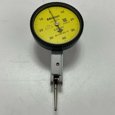 ЗЗ Mitutoyo てこ式ダイヤルゲージ テストインジケータ 513-404-10 イエロー