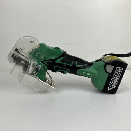 ЗЗ HiKOKI ハイコーキ 18v 30mm コードレスナイフカッタ バッテリーx1付 CK18DSAL グリーン
