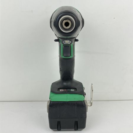 ЗЗ HiKOKI ハイコーキ 18V 充電式インパクトドライバ バッテリー×1 取説付 ※充電器なし WH18DDL2 グリーン×ブラック