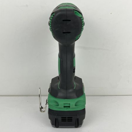 ЗЗ HiKOKI ハイコーキ 18V 充電式インパクトドライバ バッテリー×1 取説付 ※充電器なし WH18DDL2 グリーン×ブラック