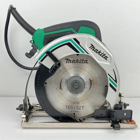 ЗЗ MAKITA マキタ 165mm 100V 丸のこ ガイド 取説付 M565 グリーン
