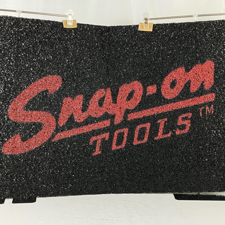 ЗЗ Snap-on スナップオン 45×74 旧ロゴ エントランスマット ガレージ