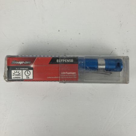 ЗЗ Snap-on スナップオン 144lm LEDフラッシュライト ECFPEN5B ブルー