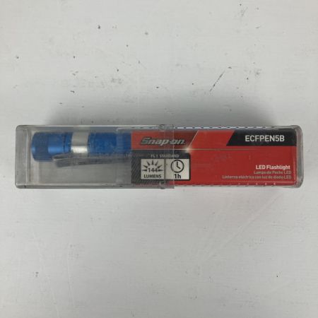 ЗЗ Snap-on スナップオン 144lm LEDフラッシュライト ECFPEN5B ブルー