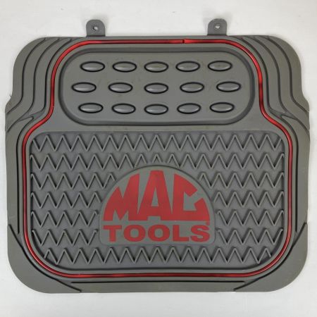 ДД MAC TOOLS マック フロアマット 4点セット 本体のみ グレー×レッド