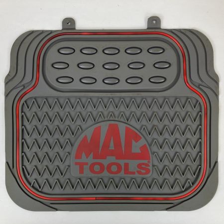 ДД MAC TOOLS マック フロアマット 4点セット 本体のみ グレー×レッド
