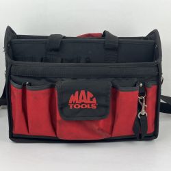 ЗЗ MAC TOOLS マック オーガナイザーツールバッグ ストラップ付 ブラック×レッド Cランク