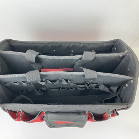 ЗЗ MAC TOOLS マック オーガナイザーツールバッグ ストラップ付 ブラック×レッド