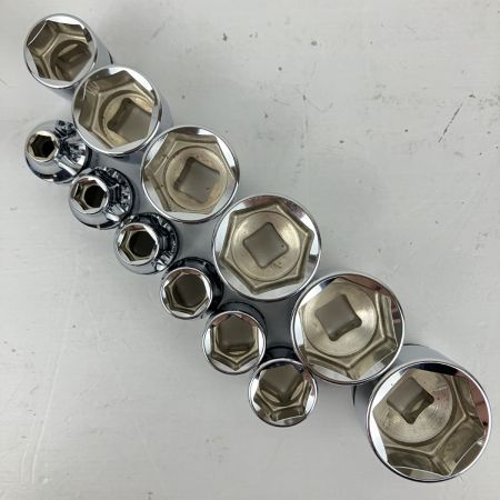 ЗЗ nepros 差込角9.5ｍｍ ソケットレンチセット 26点 ケース付 NTB3X26AZ シルバー