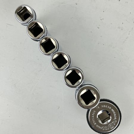 ЗЗ nepros 差込角9.5ｍｍ ソケットレンチセット 26点 ケース付 NTB3X26AZ シルバー