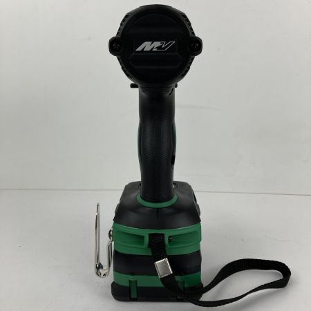 ЗЗ HiKOKI ハイコーキ (2)36v インパクトドライバ バッテリーx2 充電器 ケース付 WH36DD ブラック×グリーン