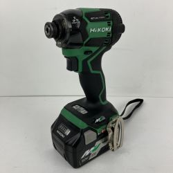 ЗЗ HiKOKI ハイコーキ 36v インパクトドライバ バッテリーx1付 WH36DC グリーン Bランク