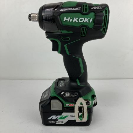 ЗЗ HiKOKI ハイコーキ 36v 12.7mm インパクトレンチ バッテリーx2 充電器 ケース付 WR36DC グリーン
