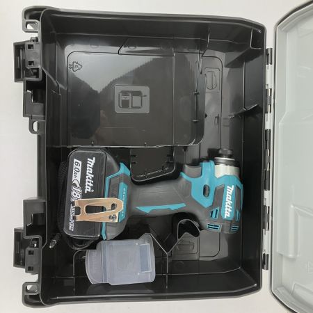 ЗЗ MAKITA マキタ 18v インパクトドライバ バッテリー x1付 ケース付 TD173D ブルー