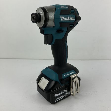 ЗЗ MAKITA マキタ 18v インパクトドライバ バッテリー x1付 ケース付 TD173D ブルー