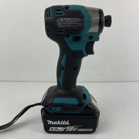 ЗЗ MAKITA マキタ 18v インパクトドライバ バッテリー x1付 ケース付 TD173D ブルー