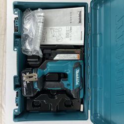 ЗЗ MAKITA マキタ 18v 35mm 充電式ピンタッカ バッテリーx1 ケース付 PT353D ブルー Cランク