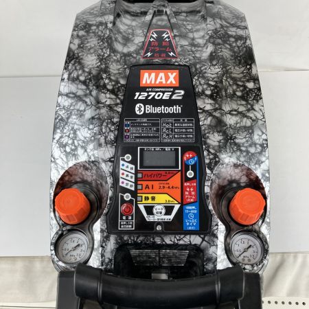 ЗЗ MAX マックス 100v 11L 高圧4口 コンプレッサー AK-HH1270E2 ガイヤシルバー