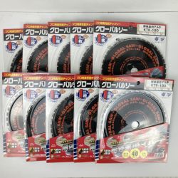 ЗЗ モトユキ 180mm グローバルソー 解体業用マルチ 10枚セット 箱付 KTR-180 ブラック Sランク