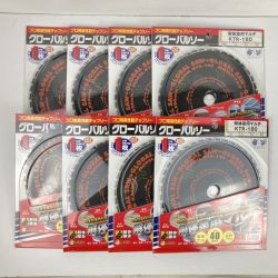ЗЗ モトユキ 180mm グローバルソー 解体業用マルチ 8枚セット  KTR-180 ブラック Sランク