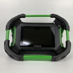 ЗЗ HITACHI 日立 14.4v/18v コードレスラジオ付テレビ リモコン アダプタ付 UR18DSML ブラック×グリーン Bランク