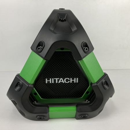 ЗЗ HITACHI 日立 14.4v/18v コードレスラジオ付テレビ リモコン アダプタ付 UR18DSML ブラック×グリーン