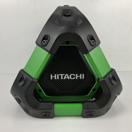 ЗЗ HITACHI 日立 14.4v/18v コードレスラジオ付テレビ リモコン アダプタ付 UR18DSML ブラック×グリーン