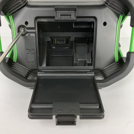 ЗЗ HITACHI 日立 14.4v/18v コードレスラジオ付テレビ リモコン アダプタ付 UR18DSML ブラック×グリーン