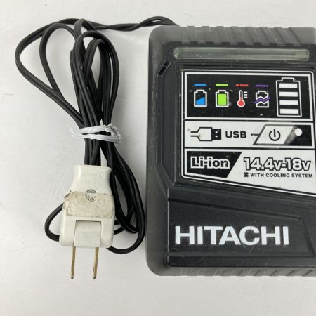 ЗЗ HITACHI 日立 26mm 充電式ロータリハンマドリル 充電器 バッテリー×2 ケース付 DH18DBL グリーン
