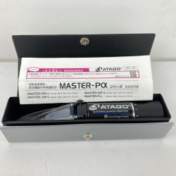 ЗЗ ATAGO 自動温度補正 防水機能付手持屈折計 ケース付 ※校正歴不明 MASTER-53Pα ブラック Aランク