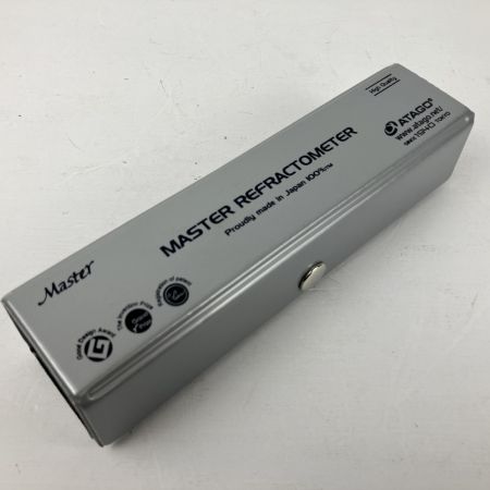 ЗЗ ATAGO 自動温度補正 防水機能付手持屈折計 ケース付 ※校正歴不明 MASTER-53Pα ブラック