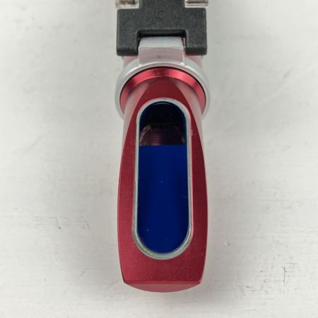 ЗЗ SATO 手持屈折計 濃度計 ラーメンスープ濃度計 スポイト ドライバー ケース付 ※校正歴不明 SK-201R レッド