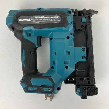 ЗЗ MAKITA マキタ 40v 40mm 充電式仕上釘打機 ※バッテリー、充電器無し FN001G ブルー