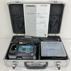 ЗЗ MAKITA マキタ 7.2v 充電式ペンインパクトドライバ 充電器 バッテリー×2 ケース付 TD022D ブラック Aランク