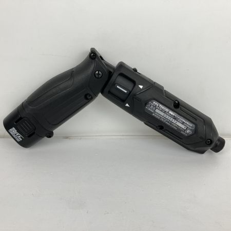 ЗЗ MAKITA マキタ 7.2v 充電式ペンインパクトドライバ 充電器 バッテリー×2 ケース付 TD022D ブラック