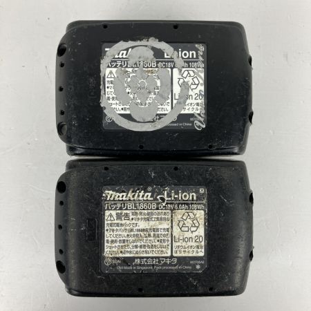 ЗЗ MAKITA マキタ 18v 165mm 充電式丸のこ バッテリーx2 充電器 ケース付 HS630D ホワイト