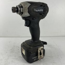 ЗЗ MAKITA マキタ 14.4v インパクトドライバ バッテリーx1付 ※充電器無し TD134DX2 ブラック Cランク