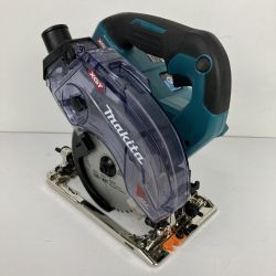 ЗЗ MAKITA マキタ 40v 125mm 防じん丸のこ ガイド 取説 ケース付 ※バッテリー、充電器無し KS002G ブルー Bランク