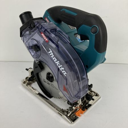 ЗЗ MAKITA マキタ 40v 125mm 防じん丸のこ ガイド 取説 ケース付 ※バッテリー、充電器無し KS002G ブルー