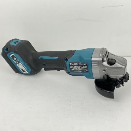 ЗЗ MAKITA マキタ 40V 100mm 充電式ディスクグラインダー ハンドル ピンレンチ付 GA019G ブルー
