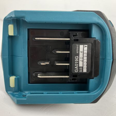 ЗЗ MAKITA マキタ 40V 100mm 充電式ディスクグラインダー ハンドル ピンレンチ付 GA019G ブルー