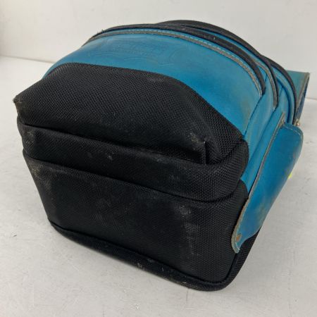 ЗЗ KNICKS 受注生産品 最高級硬式グローブ革 チェーンタイプ3段腰袋 KGBL-301DDX ブルー