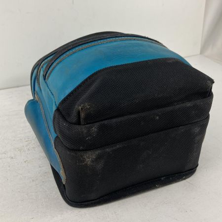 ЗЗ KNICKS 受注生産品 最高級硬式グローブ革 チェーンタイプ3段腰袋 KGBL-301DDX ブルー