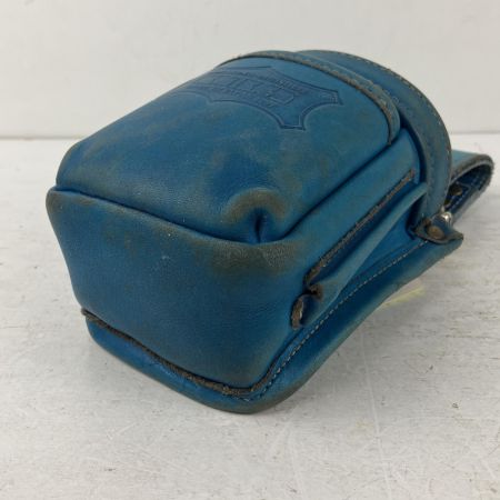 ЗЗ KNICKS 最高級硬式グローブ革小物腰袋 KGBL-201VADX ブルー