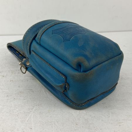 ЗЗ KNICKS 最高級硬式グローブ革小物腰袋 KGBL-201VADX ブルー