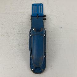 ЗЗ KNICKS 折畳式充電ドライバーホルダー アルミプレート付き KBL-111JOC ブルー Cランク