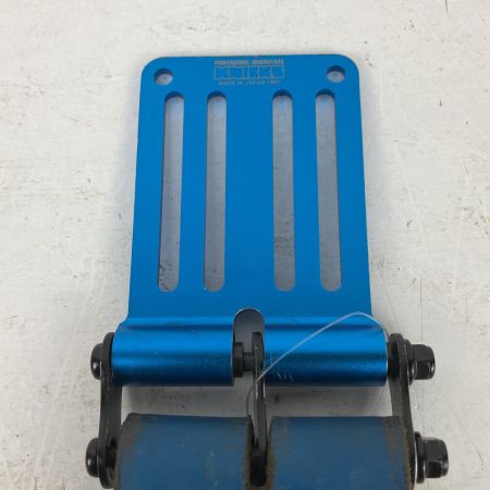 ЗЗ KNICKS 折畳式充電ドライバーホルダー アルミプレート付き KBL-111JOC ブルー