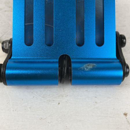 ЗЗ KNICKS 折畳式充電ドライバーホルダー アルミプレート付き KBL-111JOC ブルー